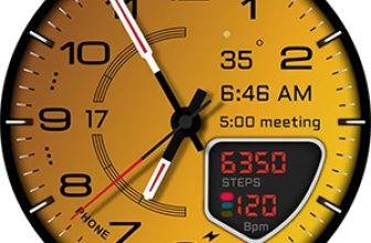 D355 Laikrodžio ekranas